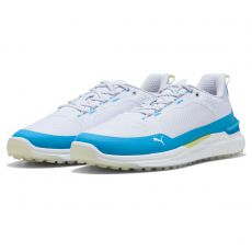 Ignite Elevate X Mens Golf Shoes White/Speed Blue/Apple Spritz