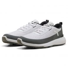 Gruve Sport Mens Golf Shoes White/Ash Grey