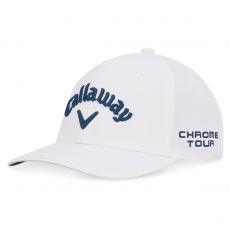 TA Performance Pro Golf Hat Mens Adjustable White/Navy