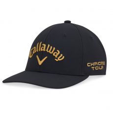 TA Performance Pro Golf Hat Mens Adjustable Black/Gold