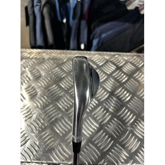 Vokey SM10 Tour Chrome Wedge Left 50 8 F-Grind Wedge Dynamic Gold S200 MCC White/Black Plus 2 Layers (Used - 3 Star)