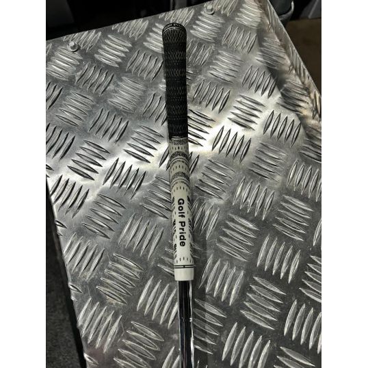 Vokey SM10 Tour Chrome Wedge Left 50 8 F-Grind Wedge Dynamic Gold S200 MCC White/Black Plus 2 Layers (Used - 3 Star)