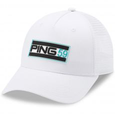 59 Trucker Cap Mens Adjustable White