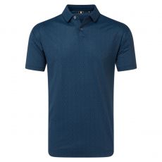 Modernist Geo Pique Navy Tonal