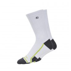 Tech DRY Mens Crew White Socks
