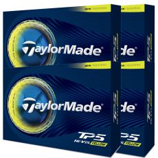 TP5 Yellow 4 for 3 Golf Ball Offer