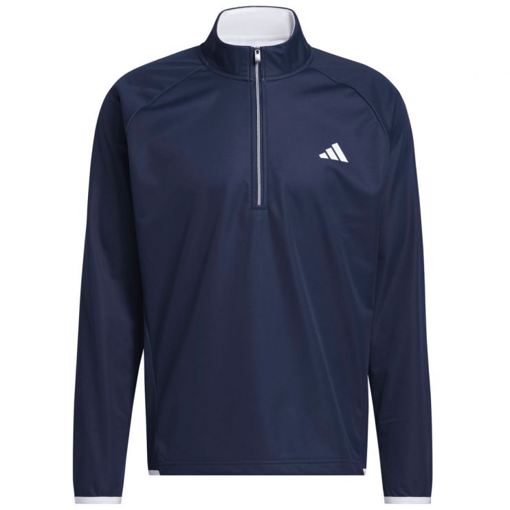 Adidas Durable Water Repellent Wind Quater ZIP TOP Navy Jacket