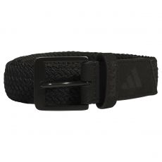 Braided Stretch Mens Belt Black