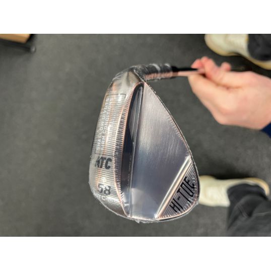Hi-Toe 4 Copper Wedge Right 58 8 ATC Wedge Dynamic Gold Tour Issue 115 Lamkin Crossline 360 Black/Copper (Not Quite Perfect)