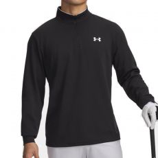 Matchplay 1/2 Zip Top Black/White