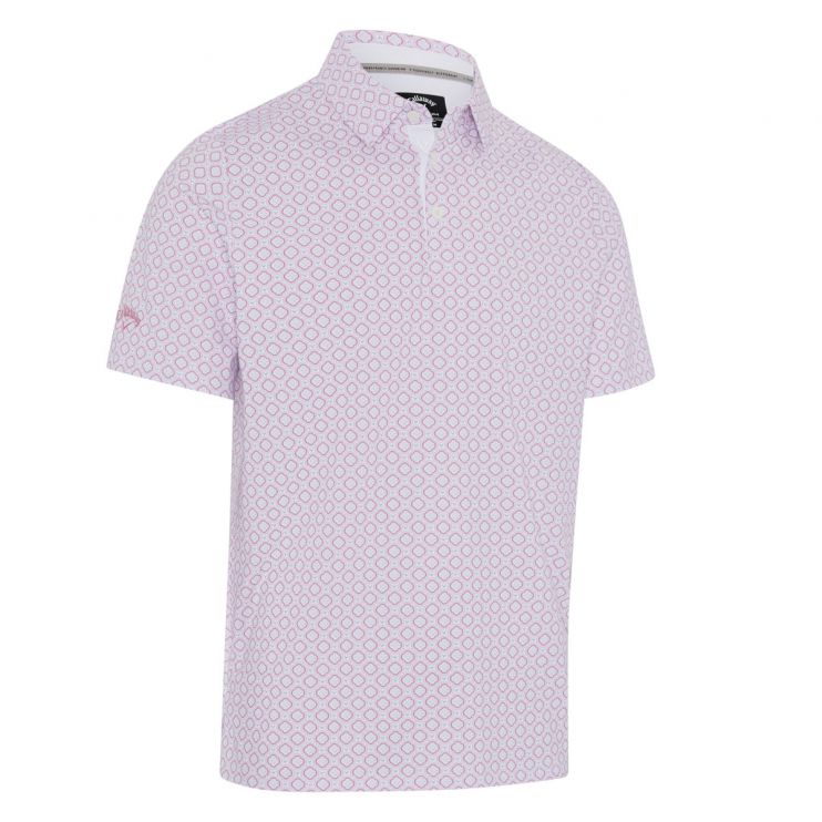Callaway Callaway Golf Club Print Polo Shirt