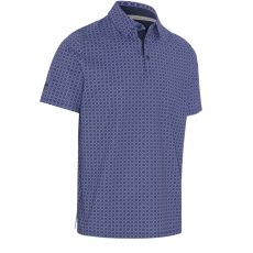 Golf Club Print Polo Peacoat