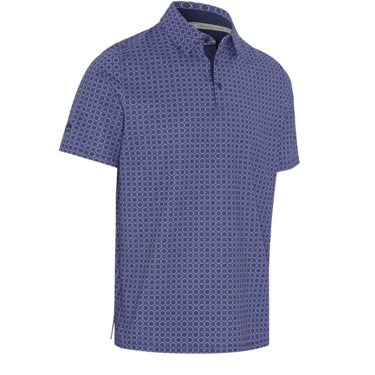 Callaway Golf Club Print Polo Shirt