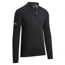 Windstopper 1/4 Zip Sweater Black Ink