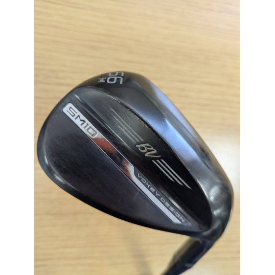 Vokey SM10 Black Vapor Wedge Right 56 08M Wedge Dynamic Gold S200 Onyx Golf Pride Vokey Z Cord Silver (Used - 3 Star)