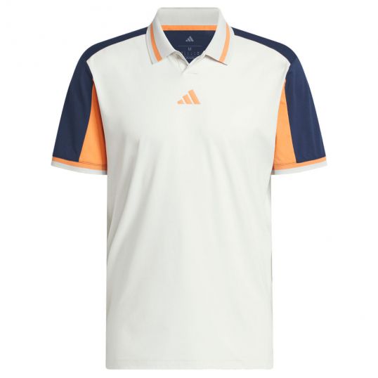 BTC Vent Twistweave Polo Orbit Grey/Navy Mens Large Orbit Grey/Navy