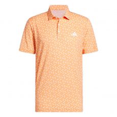 Ultimate365 Mesh Print Polo Dusky Orange