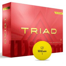 Triad Yellow Golf Balls
