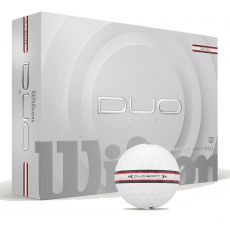Duo Soft Track 360 White/Red Golf Balls