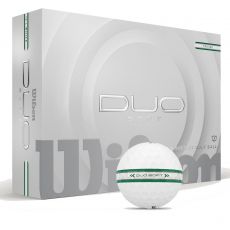 Duo Soft Track 360 Green/Silver Golf Balls