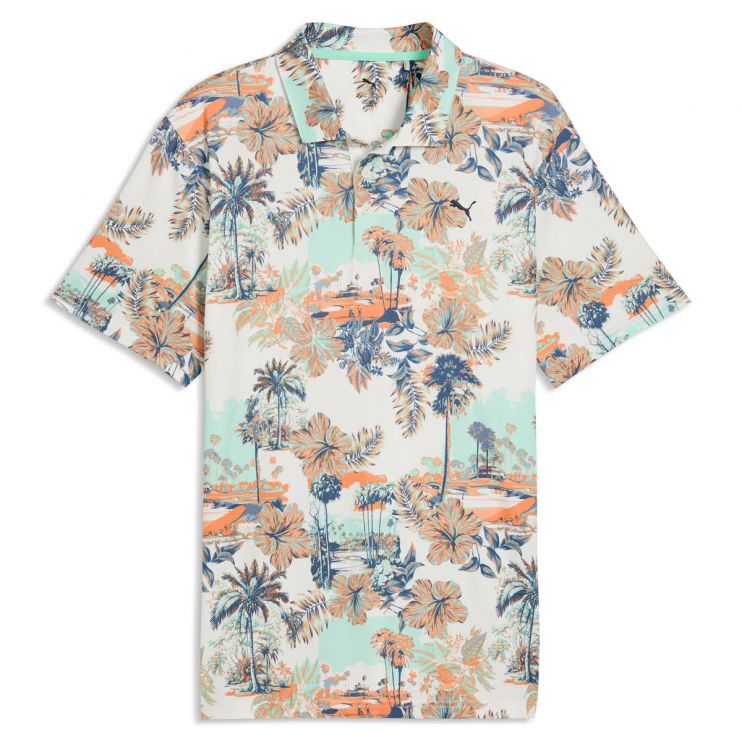 Puma Cloudspun Palm Polo Shirt