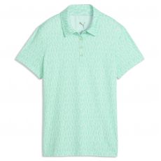 Cloudspun Wavey Ladies Polo Mint