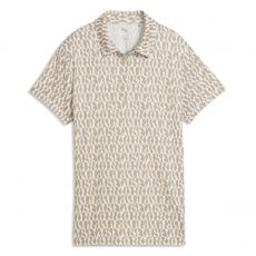 Cloudspun Wavey Ladies Polo Ice Coffee