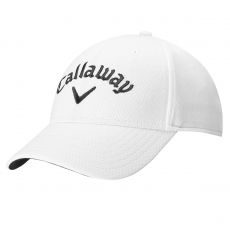 Side Crested Cap White