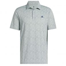 Ultimate365 Mesh Tango Print Climacool Polo Wonder Sage/Navy
