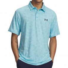 Playoff 3.0 Printed Polo Blue Haze/Navy