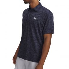 Playoff 3.0 Printed Polo Navy/Grey