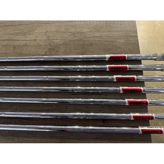 King CB Irons Steel Shafts CUSTOM (Custom _328515_284719_236946) (Used - 3 Star)