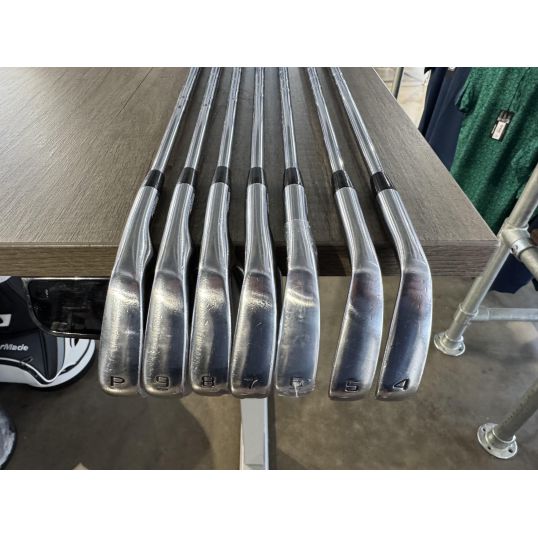 King CB Irons Steel Shafts CUSTOM (Custom _328515_284719_236946) (Used - 3 Star)