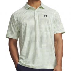 Matchplay Printed Polo Boundless White/Green Citrine/Academy