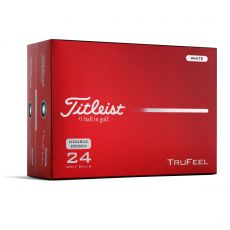 TruFeel White Golf Balls Double Dozen
