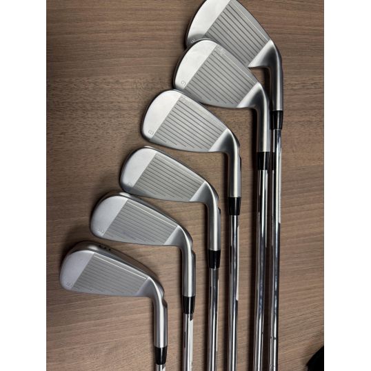 G440 Irons Steel Shafts Left Regular Ping AWT 3.0 5-PW Golf Pride Tour Velvet 360 (Used - 4 Star)