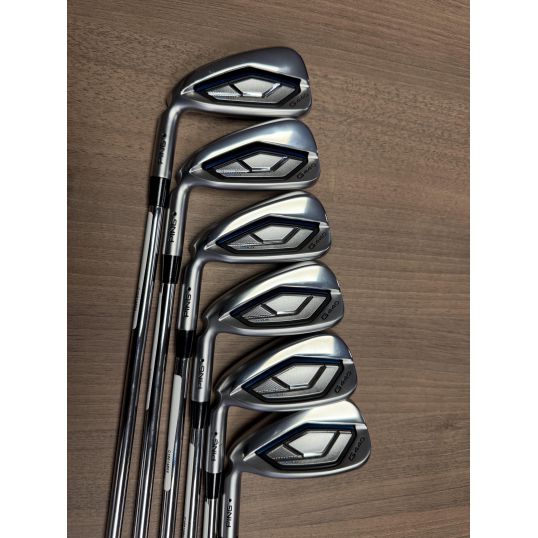 G440 Irons Steel Shafts Left Regular Ping AWT 3.0 5-PW Golf Pride Tour Velvet 360 (Used - 4 Star)