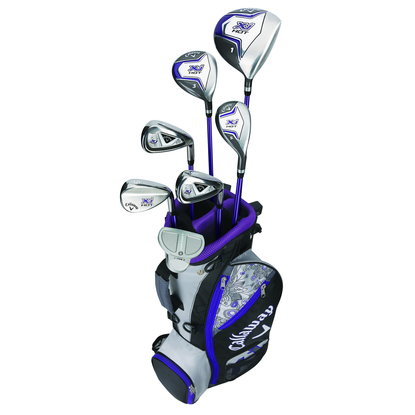 Product Image for XJ Hot Girls Junior Golf Set Age 9-12