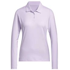 Performance Long Sleeve Polo Shirt Frozen Purple