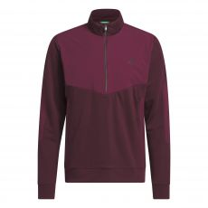 Ultimate365+ Course Control Hybrid Quarter-Zip Sweatshirt Maroon