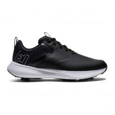 Qualifier Mens Golf Shoes Black/White/Grey