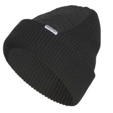 Quilted Beanie Unisex One Size Black