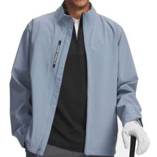 UA Drive Pro Rain Jacket Blue Wind/White