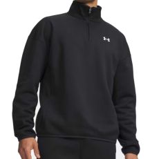 UA Armour Fleece 1/4 Zip Black/White