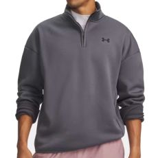 UA Armour Fleece 1/4 Zip Castlerock/Black