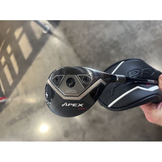 Apex Utility Wood Right 21 Degree Stiff Mitsubishi Tensei AV2 Blue Golf Pride Tour Velvet 360 (Used - 5 Star)