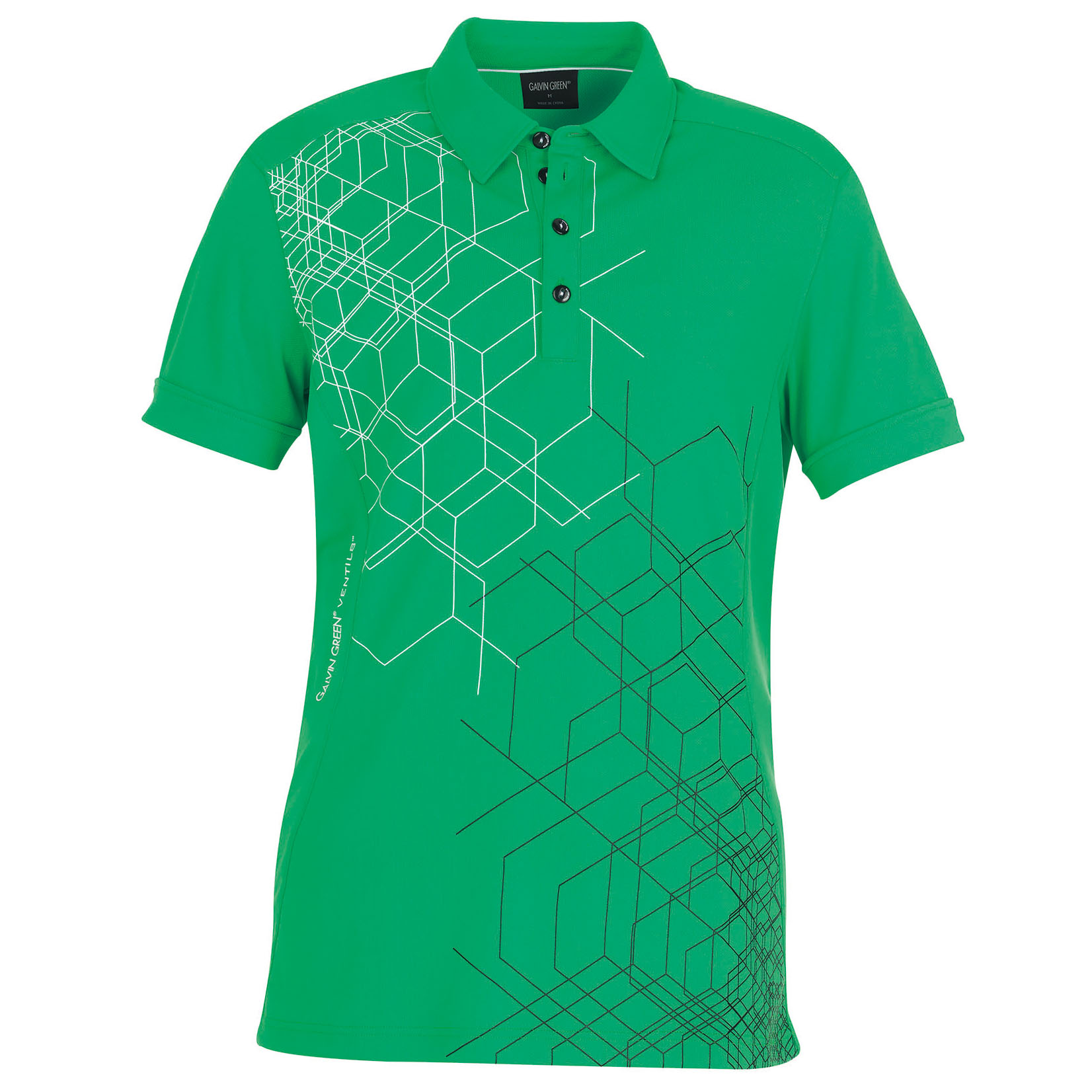 Product Image for Marvin Golf Shirt Emerald Green