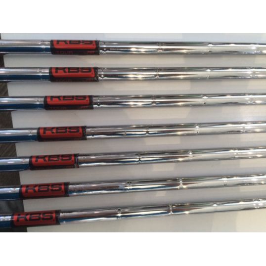 Tour Preferred CB Irons Steel Shafts Right KBS Tour Regular 4-PW (Used - Very Good)