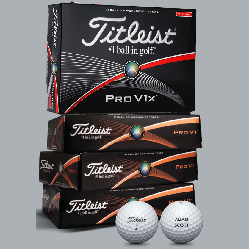 Product Image for 4 For 3 Pro V1X Golf Balls Personalised