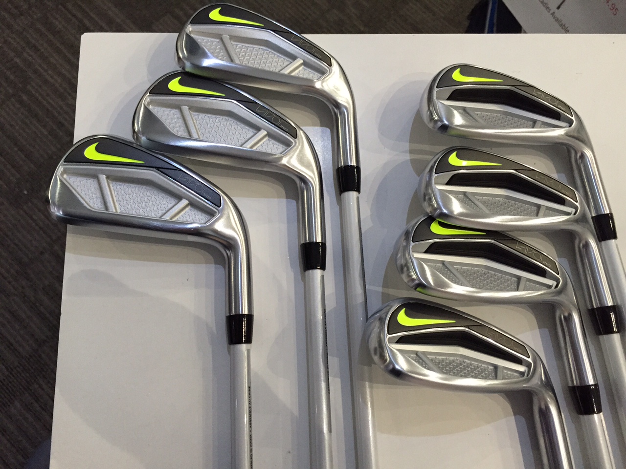 Nike Vapor Speed Irons Graphite Shafts Right Regular MRC